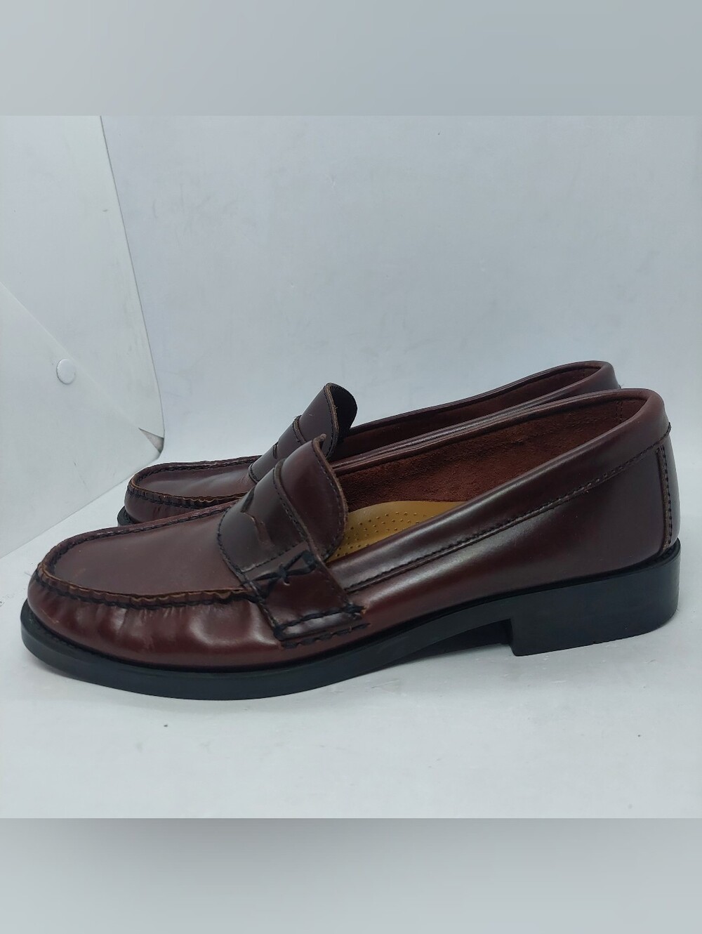 Bass Weejuns Katherin II Loafers Womens Size 7.5M Leather Slip On Shoes Classic